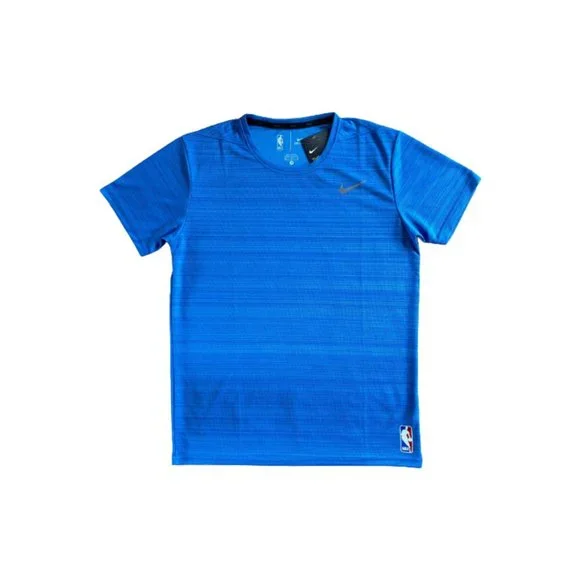 NWT Nike NBA Dri-Fit Men's Training T-Shirt Light Blue Size Small - Picture 1 of 4